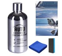 Générique Cars Ceramic Coating - 100ML High Gloss Paint Repair | Ceramic Coating Kit With Towel And Sponge For Vehicle Automotive Truck Tractor Trailer SUV RV Rim Motorcycle