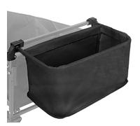 Générique Cart Tail Storage Bag, Organizer Pocket with Hooks, Oxford Cloth Trolley Attachment Caddy, Pushchair Accessory for Garden Picnic Shopping Outdoor Travel and Recreational