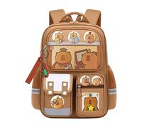 Générique Cartable Capybara | Sac D'école Capybara | Sac Ordinateur Voyage Loisirs Adolescentes Élèves Fête Anniversaire Extérieur Camping