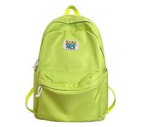 Générique Cartable Femme Junior Lycée Étudiants Grande Capacité Japonais Double Sac À Bandoulière 2023 Nouveau Polyvalent (Green, One Size)