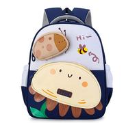 Générique cartable fille primaire 34cm x 29cm, Sac à dos mignon et durable pour filles cartables scolaires kawaii Léger en Nylon petit sac à dos d'école parfait pour enfants et (Dark Blue, One Size)