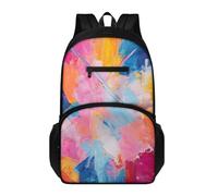 Générique Cartable Garçon Primaire Poudre Bleue Sac à Dos Pour Enfants, Sac D'École Primaire Multi-Compartiments 15.6“ Pc, Ergonomique, Pour 6 a 18 Ans