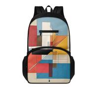 Générique Cartable Garçon Primaire Rouge Bleu Sac à Dos Adolescent, Cartable École De Grande Capacité Pour Collège Et Lycée, Sac à Dos Décontracté Pour Voyages