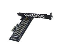 Générique Carte adaptateur M.2 PCIe | Alimentation Plug and Play à haute vitesse - Adaptateur M.2 | pour ordinateur de bureau et ordinateur portable compatible carte mère usage domestique