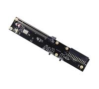 Générique Carte Adaptateur Metal Opt Link PCIe 5.0 pour périphériques de | Applications graphiques et de stockage PCIe5.0, connexion de périphériques externes dans un, de