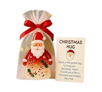 Générique Carte De Noël En Format Poche | Souvenir de Vœux de Fêtes,Câlin De Noël Avec Une Carte D'Encouragement - pour Lui, Elle, Adolescents, Famille, Garçons, Étudiants, Adultes, Amis