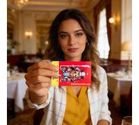 Générique Carte De Tai Sui | Souvenir Double Face 2026 de Petite Taille | Décoration De Portefeuille Portable Pour Le Nouvel An | Pour Famille Richesse Succès Voyage Vacances