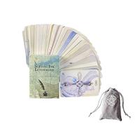 Générique Carte de Tarot Lenormand à l'encre de Divination,Scrying Ink lenormand Tarot Card,with Bag,Firend Game,Jouets de voyance