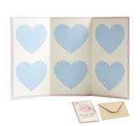 Générique Carte de voeux pour Mère - Romantique carte postale manuscrite avec enveloppe | Carte d'anniversaire pour Maman - Pour femmes, fille, épouse, anniversaire, nouvel an, maison, intérieur et