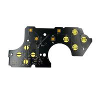 Générique Carte PCB de contrôleur de réponse rapide pour NS, remplacement de manette de jeu, carte de bouton, accessoires de jeu haute sensibilité, boutons sensibles