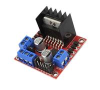 Générique Carte Pilote L298n Moteur Électrique Conduire Moteur Kit De Conversion De Vélo Électrique Moteur De Vélo Électrique Ajustable Convertisseur Conducteur De Moteur Trousse Black