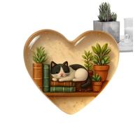 Générique Carte Positive de Poche | Inspirante et Réconfortante - Cœur en 3D pour Messages - Pour Famille Adolescents Adultes Amis Anniversaire Noël Pâques