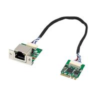 Générique Carte réseau Ethernet E 2, 5 GHz pour Applications à Large Bande passante, y Compris Les Jeux et Le Streaming 4K, Carte réseau de Serveur à Faible Latence