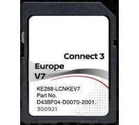 Générique Carte SD Navigation GPS Europe 2022 v7 - Base de Données Q1.2021 - D43BF04-D0070-2001 Compatible avec Nissan Connect 3 LCN2