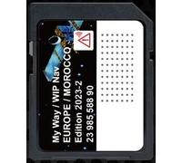 Générique Carte SD Navigation GPS Europe 2023 Compatible avec WIP Nav ou MyWay pour Peugeot Citroën Automobiles avec systèmes de navigation WIP Nav ou MyWay