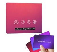 Générique Cartes à Conversation pour Couples,Connexion - Cartes Questions Soirée Romantique | pour Lui Son Rendez-Vous Amoureux La Saint-Valentin Lune de Miel Relation à Distance