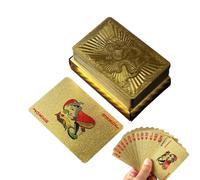 Générique Cartes à Jouer au Poker, Cartes de Poker pour Les Adolescents - Jeu de Table de Poker de Luxe,Cartes à Jouer étanches Standard pour Les activités d'entreprise, commémorations de Mariage