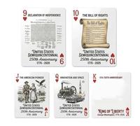 Générique Cartes à Jouer - Ludique et Nomade pour Les Souvenirs,Jeu de Cartes Nomade - pour Animations en Extérieur, Mariages, Fêtes, Entre Amis, Hommes, Femmes, Ados, Jeunes