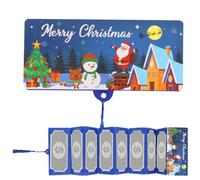 Générique Cartes à Message pour Argent de Noël | Porte-Billets pour Fête de Noël,Pochettes Festives avec Pompon pour Cadeaux | Pour et Célébrations de Fêtes à la Maison