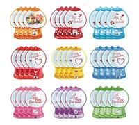 Générique Cartes Bonbons Saint-Valentin pour et Classe,36 Pièces Fournitures de Fête Machine à Boules | Carte de Vœux pour la Saint-Valentin - pour Conjoints Amoureux École et Fêtes Scolaires