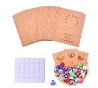 Générique Cartes Cœur,Fournitures De Fête Cœur En | 24 Cartes En Papier Amour Romantique - Pour Filles Amis Salle De Classe Anniversaire École Bureau Voyage Et Vacances