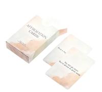 Générique Cartes d Affirmation,55 Cartes Jeu De Société pour Fête,Jeu De Société Spirituel | pour Adultes Adolescents Étudiants Conseillers Enseignants Méditation Yoga Chercheurs