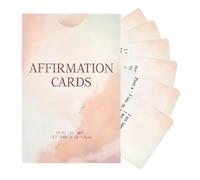Générique Cartes d Affirmation,55 Pièces Jeu De Société Familial | Jeu De Société Spirituel - pour Adultes Adolescents Étudiants Conseillers Enseignants Méditation Yoga Chercheurs