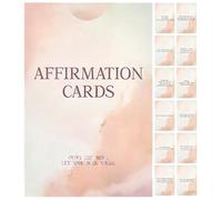 Générique Cartes d Affirmation | 55 Pièces Jeu de Société | Jeu De Société Spirituel,pour Adultes Adolescents Étudiants Conseillers Enseignants Méditation Yoga Chercheurs
