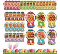 Générique Cartes De Bonbons Pour Les Fêtes Heureuses - 36 Pièces Fournitures pour Fêtes de Pâques,Carte D'Échange Pour Les Et Occasions | pour Famille Amis Collègues Maison Bureau Garçons Filles de
