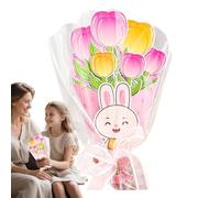 Générique Cartes De Fête Des Mères Fleurs | Kit d'Artisanat Floral pour la Fête des Mères - Fournitures de Loisirs Créatifs Ludiques pour Femmes Mamy Grand-mère Tante Épouse