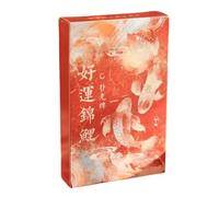 Générique Cartes de Poker | Jeu De Table à Motif Poisson,Cartes Poker À Motif Poisson De Mythologie Chinoise,pour Voyages Fêtes Groupes Sociaux