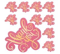 Générique Cartes de Remerciement Mini 50 Pièces en Papier Cartonné Épais Vert Double Face Petites Cartes Originales pour Petites Entreprises pour Fidélisation Client et Emballages