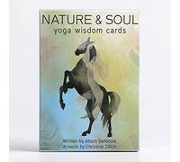 Générique Cartes de Sagesse du Yoga Nature et âme,Nature and Soul Yoga Wisdom Cards,Tarot Deck,Firend GameJouets de voyance