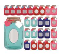 Générique Cartes de Saint-Valentin pour - Forme Amusante De Bocal À Bonbons - Échange Drôle pour la Saint-Valentin - pour Filles École Maternelle Classe Salle de Classe Vacances