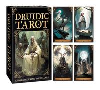 Générique Cartes De Tarot - 78 Cartes Format Compact Accessoires de Divination | Ensemble de Oracle et Tarot,pour Hommes Femmes Cadeau Fête Apprentissage Aventure