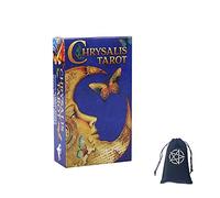 Générique Cartes de Tarot Chrysalide,Chrysalis Tarot Cards,with Bag,Party Game,Jouets de voyance