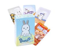 Générique Cartes de Tarot Chubby Bun Rabbit,Chubby Bun Rabbit Tarot Cards,Tarot Card,Party Game,Jouets de voyance