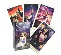 Générique Cartes de Tarot Crystal Visions,Crystal Visions Tarot Cards,Tarot Deck,Firend GameJouets de voyance