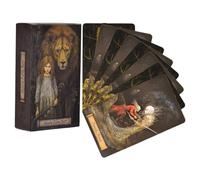 Générique Cartes De Tarot - Jeu De 80 Pièces pour Débutant, De Cartes Spirituelles | d'apprentissage De De Divination pour Débutants, Adolescents, Adultes, Jeu De Société Portable pour Réunions D