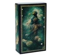 Générique Cartes de Tarot Ombre éthérée, Version Anglaise, Jeux de Tarot Standard pour Le Divertissement, Destin, Divination, Amis, Rassemblement de faveurs Erethereal sbadow Tarot