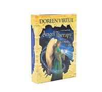 Générique Cartes de Tarot Oracle de thérapie par Les Anges,Angel Therapy Oracle Tarot Cards,Tarot Deck,Firend GameJouets de voyance