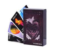 Générique Cartes De Tarot pour Débutants, Œuvre D’Art Significative, Papier, Jeu De Tarot pour Débutants, Jeu De Cartes De Tarööt, Gameplay Simplifié, pour Jeux De Société Occasionnels