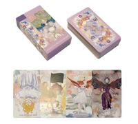 Générique Cartes de Tarot pour Les débutants | 80 Feuilles Fortune aux Cartes | Jeu de carts Oracle pour Groupes, Adultes, Hommes, Femmes, étudiants et Seniors | Deck de Tarot Spirituel