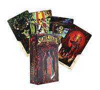 Générique Cartes de Tarot Santa Muerte,Santa Muerte Tarot Cards,Tarot Card,Funny Game,Jouets de voyance