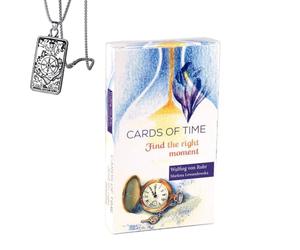 Générique Cartes du Temps : Trouvez Le Bon Moment Oracle - Pocket Edition, Cardstock, idéal pour Les débutants, Comprend Cartes et Collier