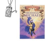 Générique Cartes Oracle archange Michael - édition de Poche, Papier cuivre, idéal pour Les débutants, Comprend Cartes et Collier