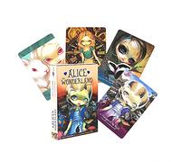 Générique Cartes Oracle d'Alice au Pays des Merveilles,Alice The Wonderland Oracle Cards,Tarot Deck,Firend GameJouets de voyance