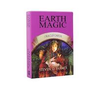 Générique Cartes Oracle de la Magie de la Terre,Earth Magic Oracle Cards,Tarot Deck,Firend GameJouets de voyance