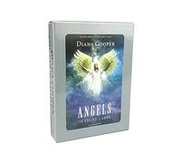 Générique Cartes Oracle des Anges de la lumière,Angels of Light Oracle Cards,with Bag,Firend Game,Jouets de voyance