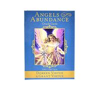 Générique Cartes Oracle des Anges de l'Abondance,Angels of Abundance Oracle Cards,Tarot Deck,Firend GameJouets de voyance